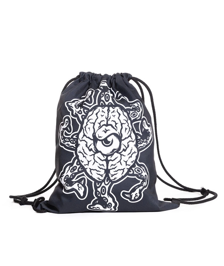 Worek Brain Dead Familia Ośmiornica czarny