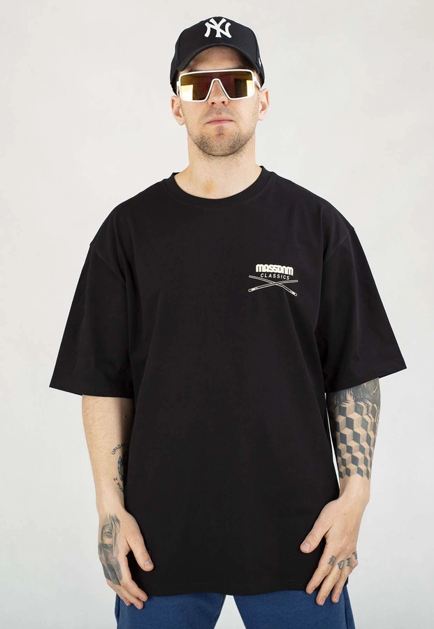 T-shirt Mass 98 Ball czarny