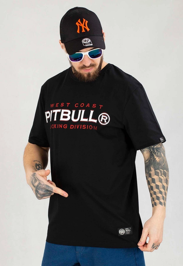 T-shirt Pit Bull Boxing 19 czarny