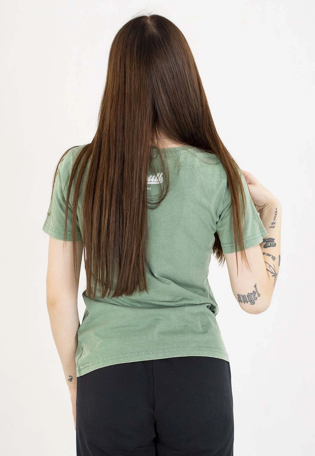 T-Shirt Pit Bull Angel Logo 190 green