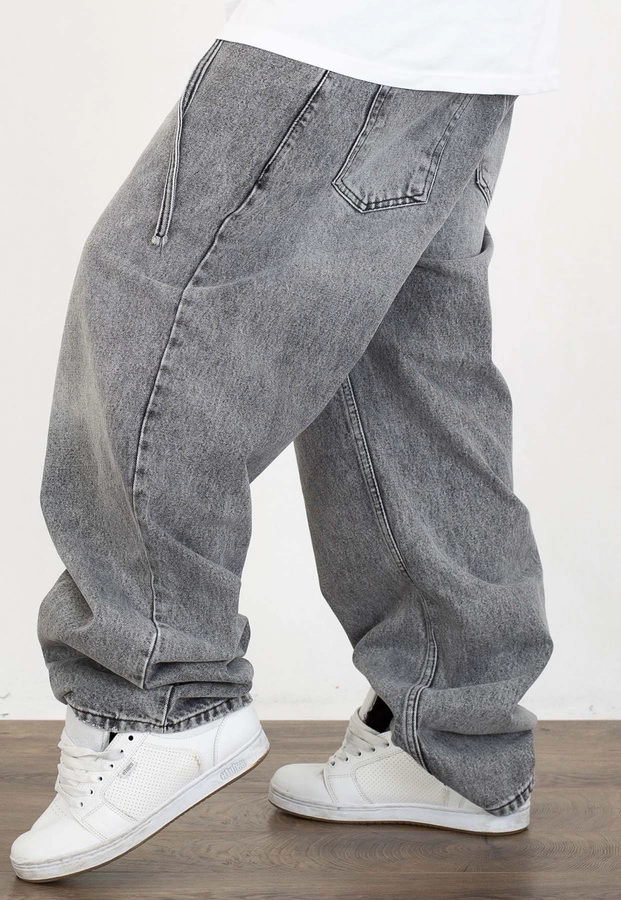 Spodnie I8 Denim BAG87 Baggy grey