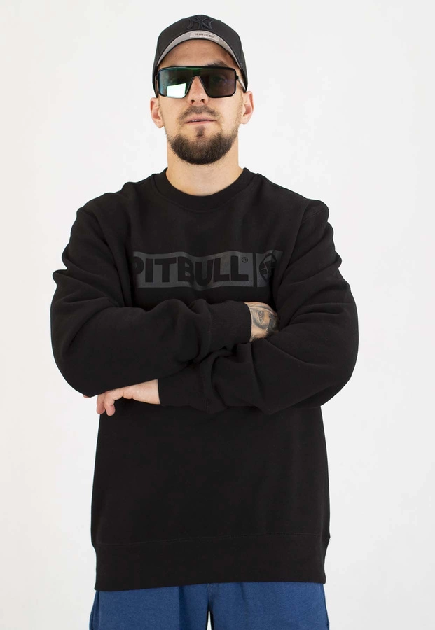 Bluza Pit Bull Bez Kaptura Hilltop black