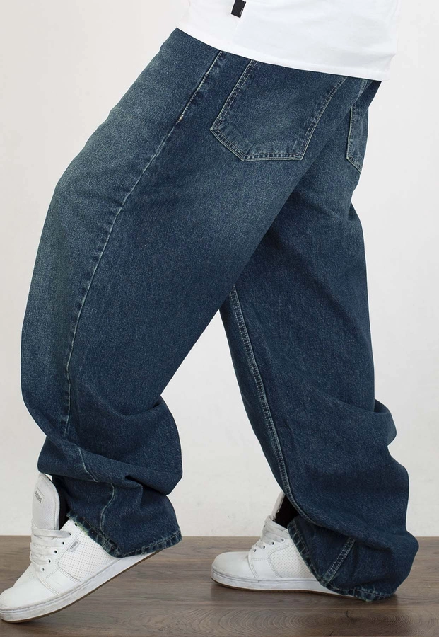 Spodnie I8 Denim BAG102 Baggy dark blue