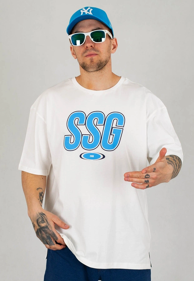 T-Shirt SSG Baggy SSG Double biały