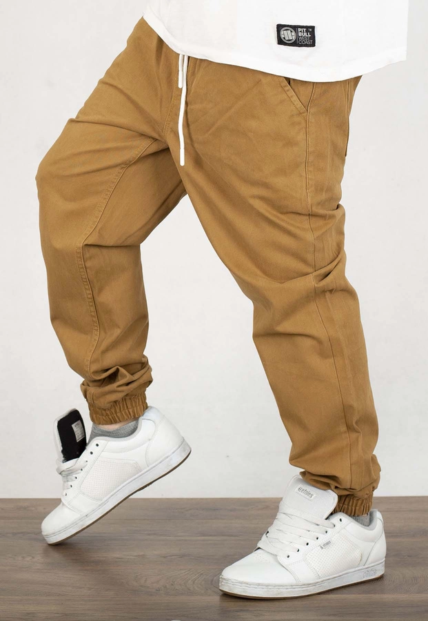 Spodnie Mass Jogger Signature 2.0 brązowe