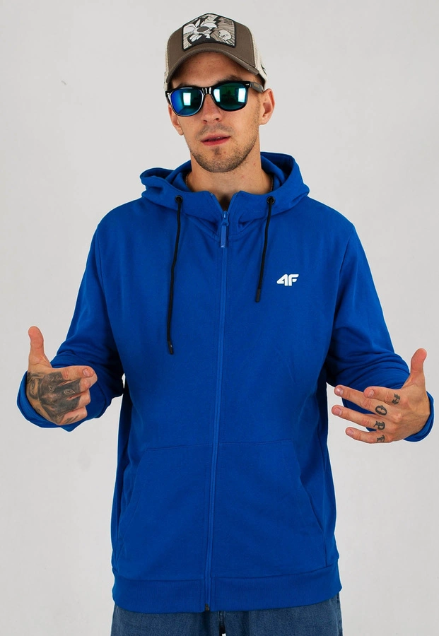Bluza 4F BLM004 kobaltowa