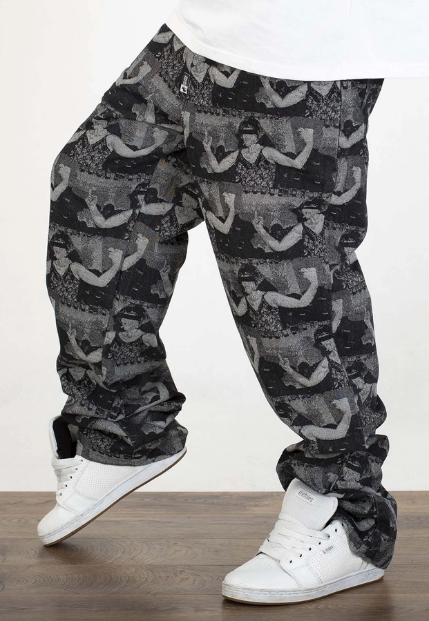 Spodnie Stoprocent Baggy Kay Jay czarne