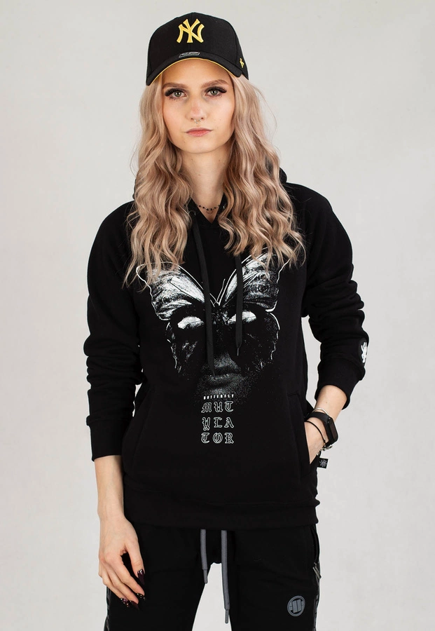 Bluza Brain Dead Familia Butterfly czarna