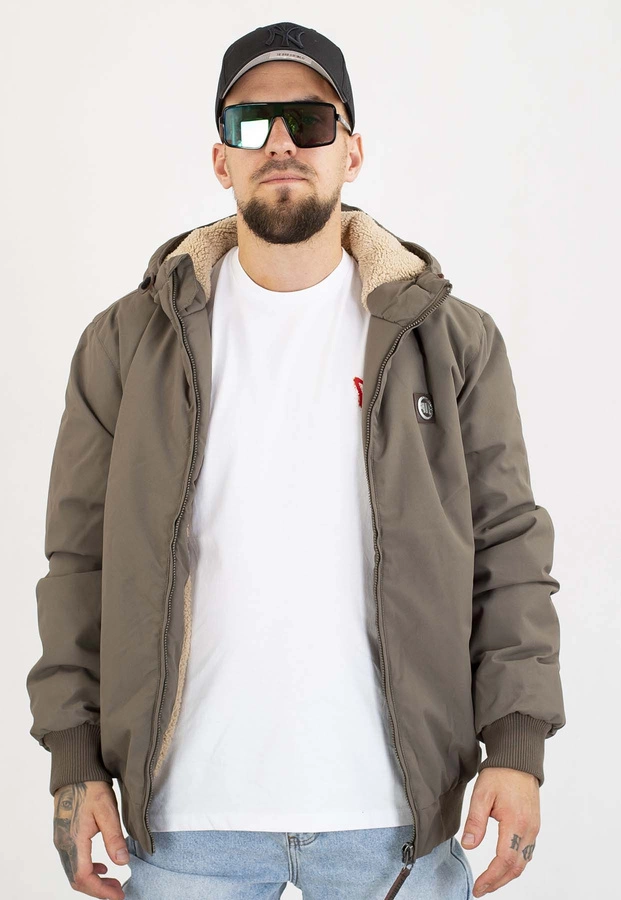 Kurtka Pit Bull Zimowa Elkwood III taupe