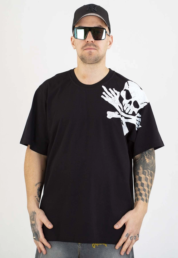 T-shirt Stoprocent Skull czarny