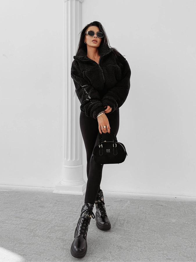 Bluza Olavoga Bez Kaptura Tedi czarna