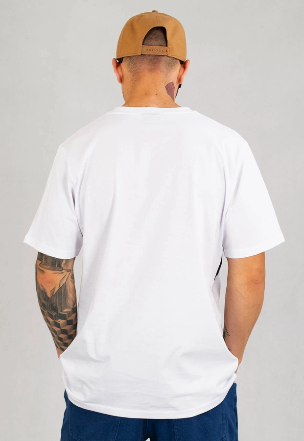 T-Shirt SSG Stripped Logo biały 