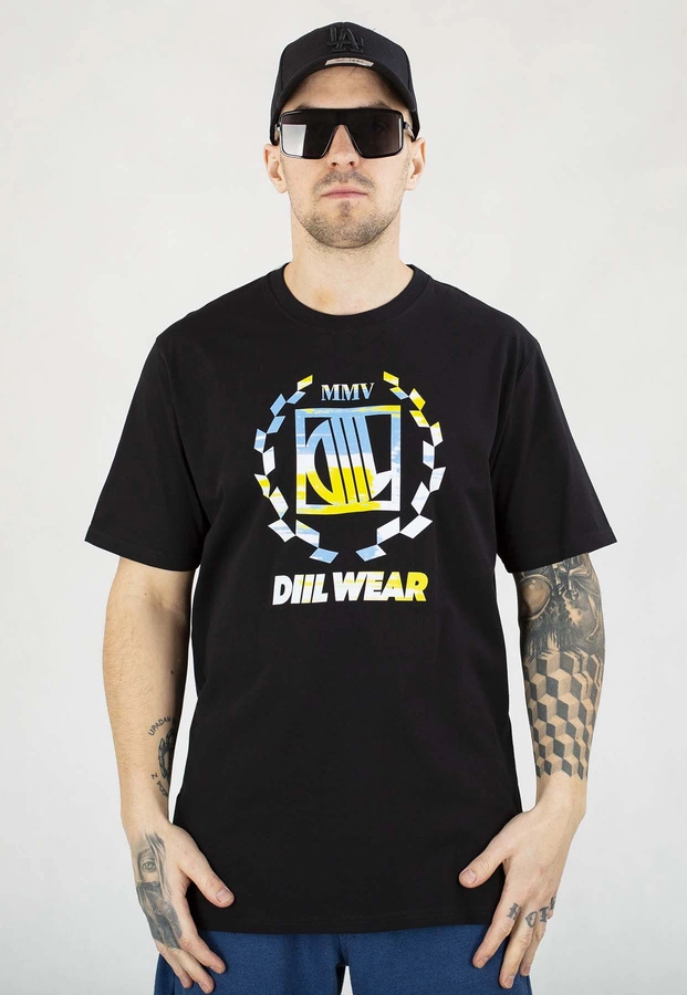 T-shirt Diil Sharp czarny