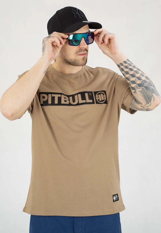 T-shirt Pit Bull Hilltop 170 dark sand