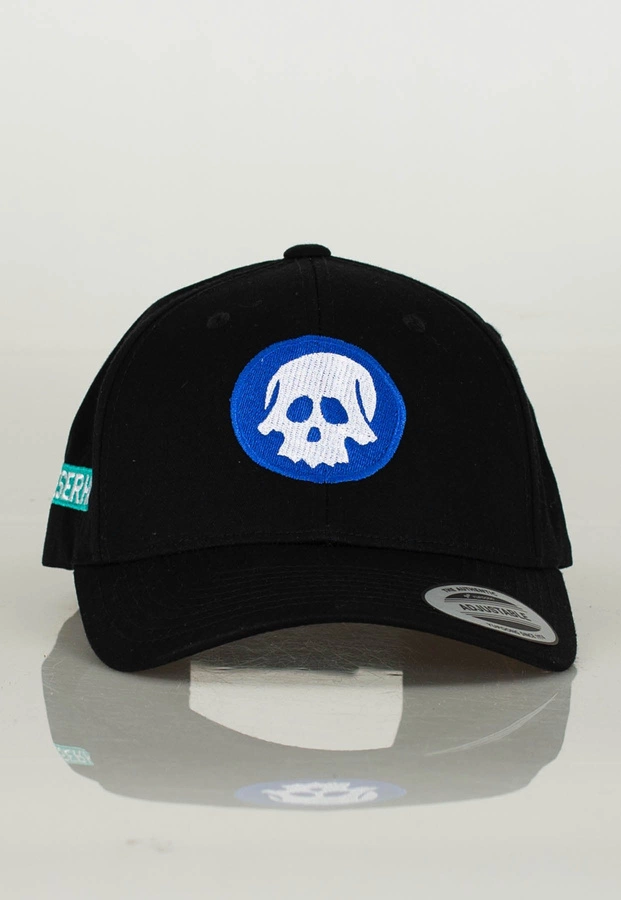 Czapka Snapback WSRH Skull czarna