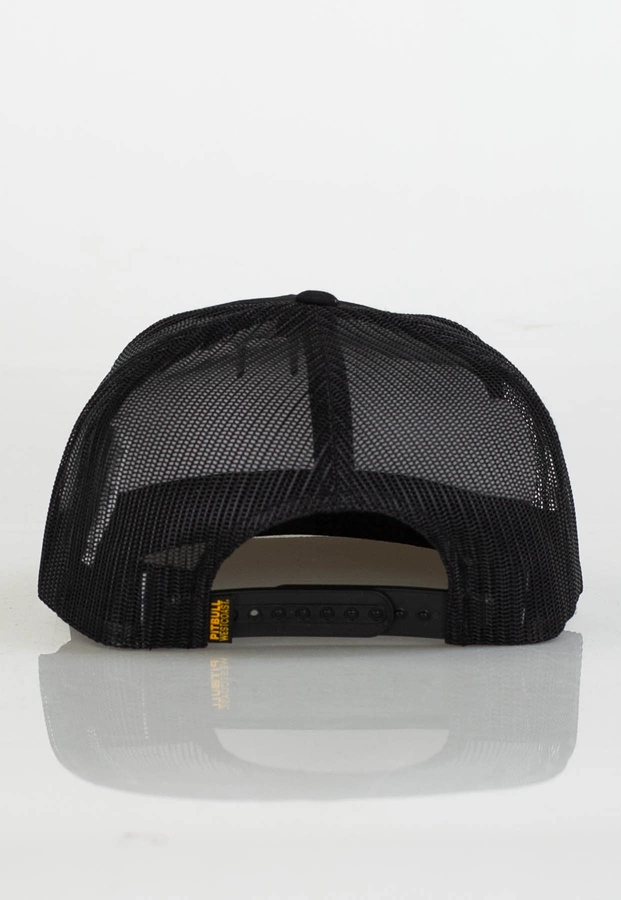 Czapka Snapback Pit Bull Flat Mesh Dogs czarna