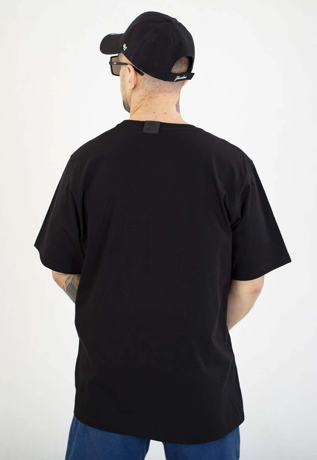 T-shirt Stoprocent Haftbark czarny biały