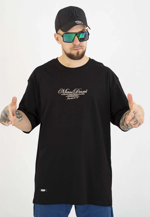T-shirt Mass Authentic czarny