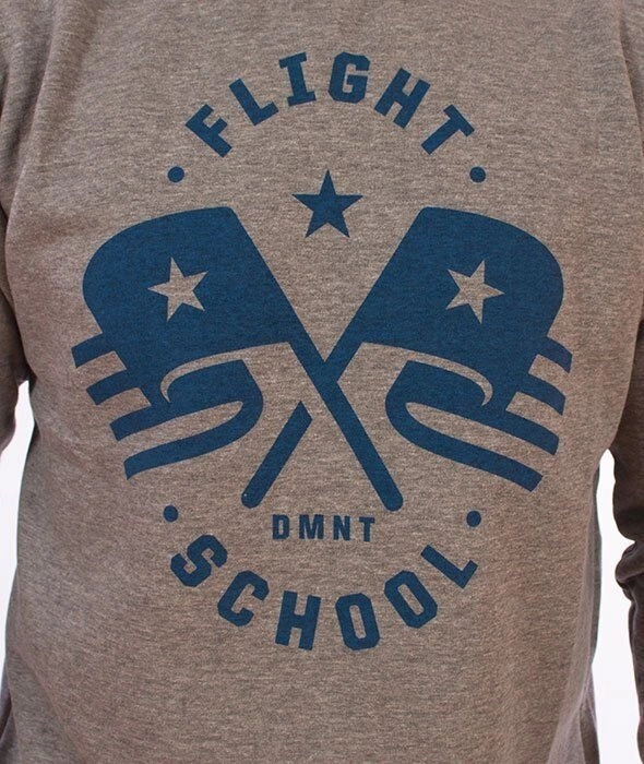 Diamante-Flight School Bluza Szara