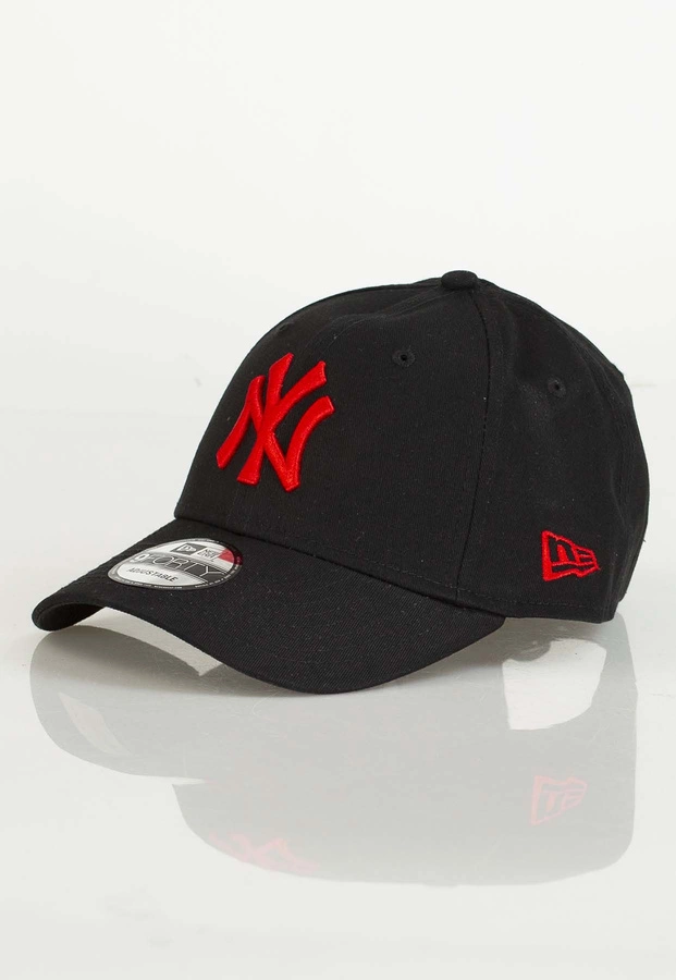 Czapka Full Cap New Era League Essential 9FORTY® New York Yankess 12380594 czarno czerwona