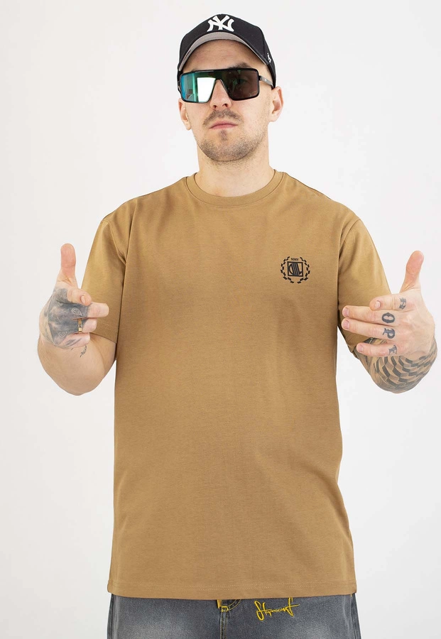 T-shirt Diil Laur Small jasno brązowy