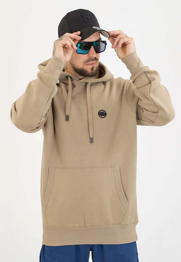 Bluza Pit Bull Z Kapturem Small Logo pale sand