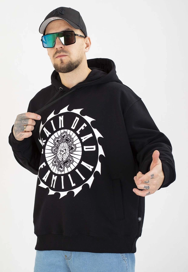Bluza Brain Dead Familia Sprocket czarna