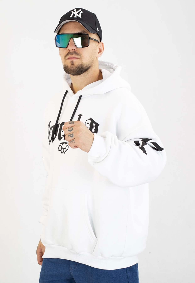Bluza Chada Z Kapturem Oversize Proceder 1312 biała