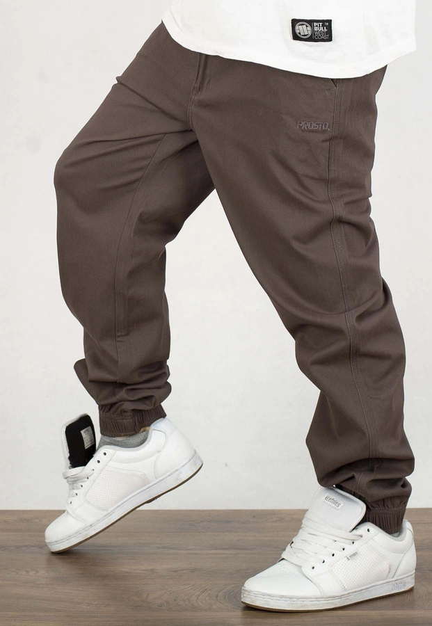 Spodnie Prosto Chino Jogger Geepz khaki