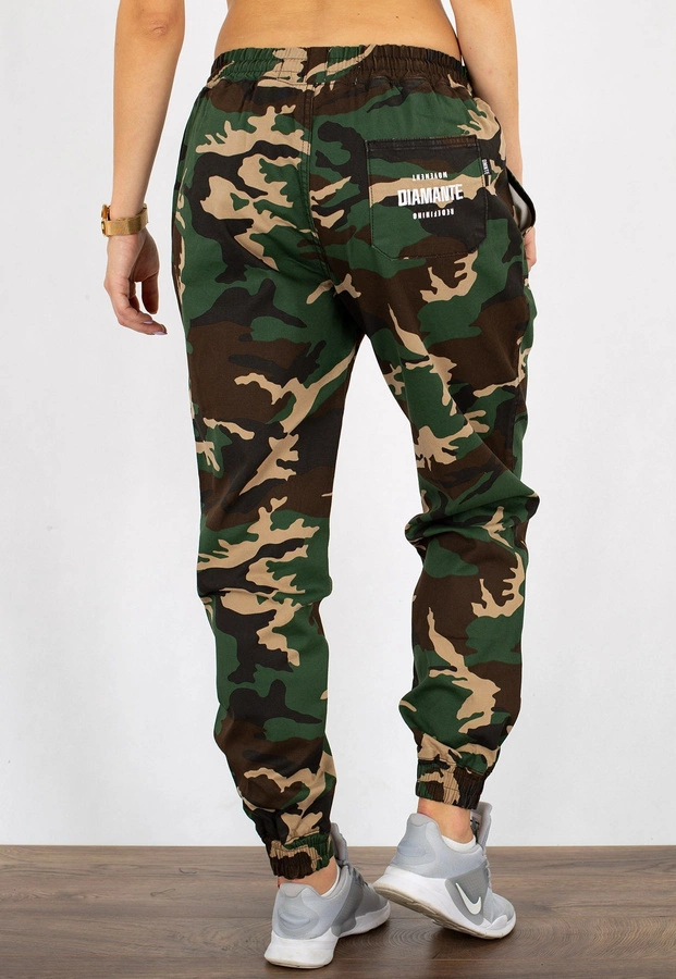 Spodnie Diamante Wear Jogger Unisex RM Classic woodlnad camo