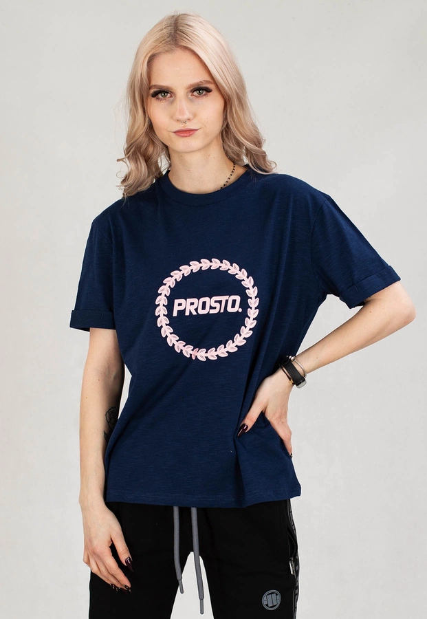 T-shirt Prosto Urla granatowy