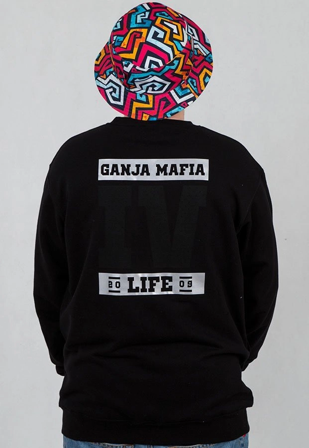 Bluza Ganja Mafia Klasyk GM Fam czarna