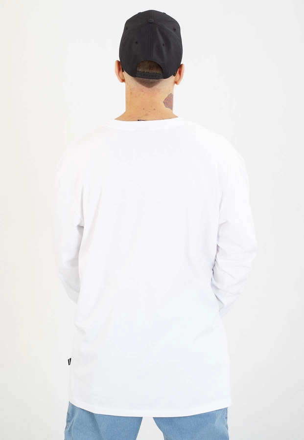 Longsleeve Diil Laur biało żółty