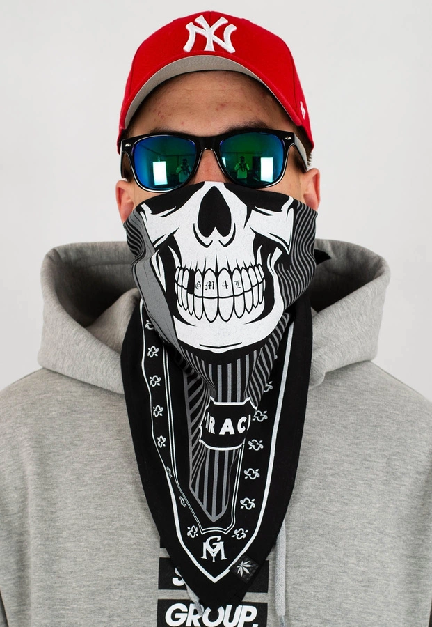 Bandana Ganja Mafia Piraci czarna