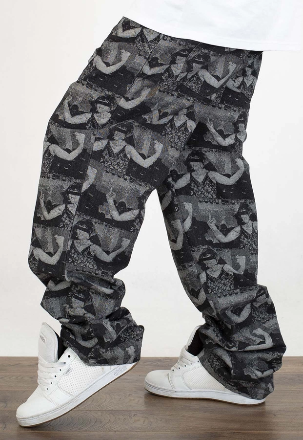 Spodnie Stoprocent Baggy Kay Jay czarne