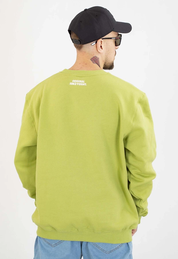 Bluza Mass Bez Kaptura Patch oliwkowa