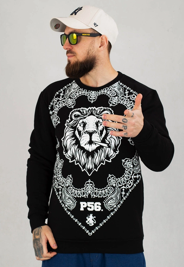 Bluza Dudek P56 Crewneck Bandana czarna