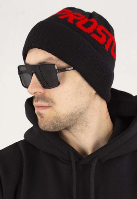 Czapka Prosto Nimbo czarno granatowa