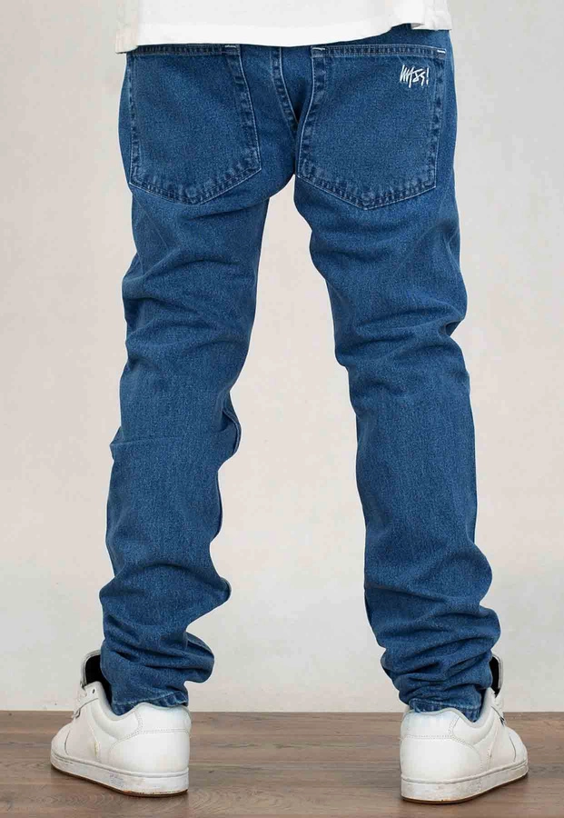 Spodnie Mass Tapered Fit Signature 2.0 blue