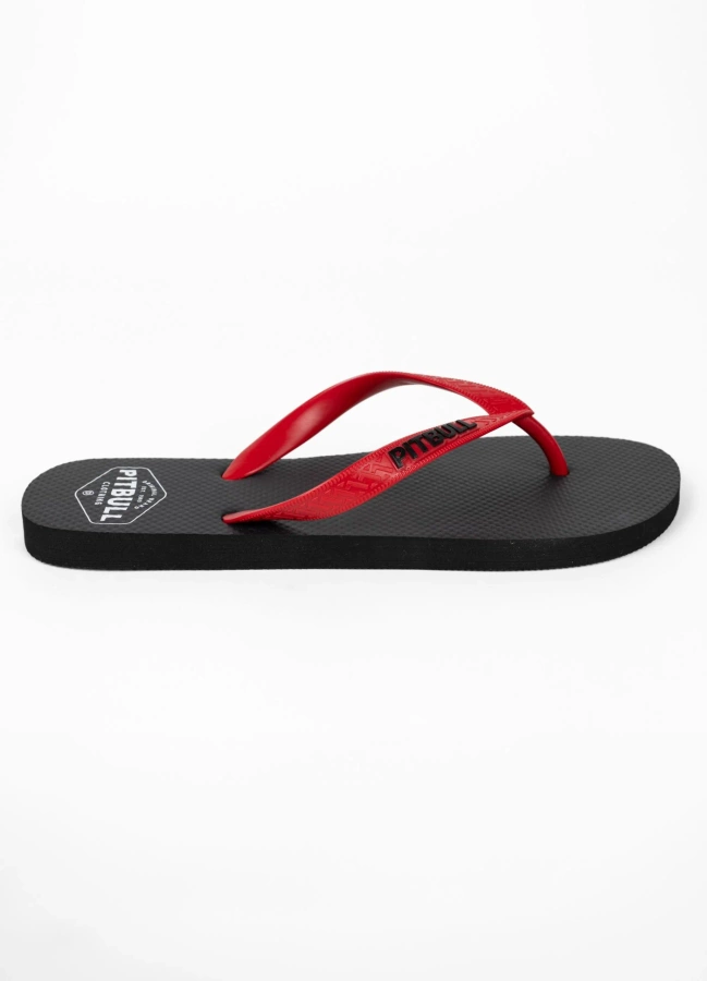 Klapki Pit Bull CO black red