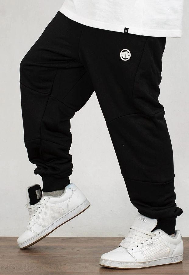 Dresy Pit Bull Trackpants Small Logo Terry Group czarne