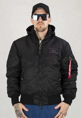 Kurtka Alpha Industries Zimowa MA-1D-Tec 183110 czarno czarna