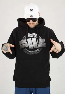 Bluza Pit Bull Z Kapturem Steel Logo X czarna