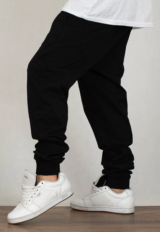 Spodnie B.O.R. Biuro Ochrony Rapu Joggery Skin czarne