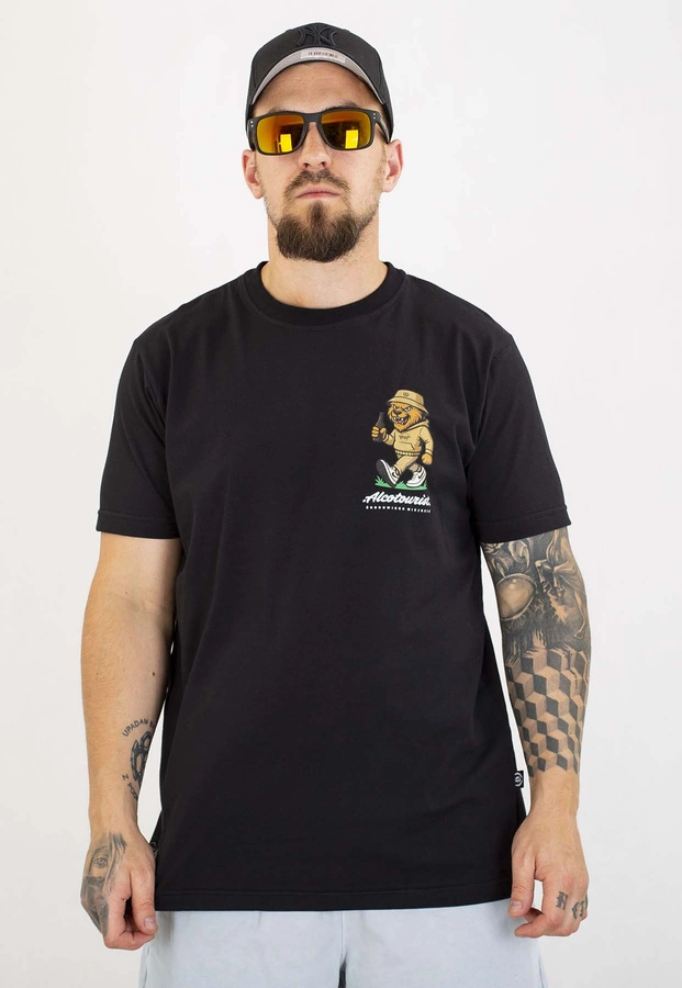 T-shirt Środowisko Miejskie Alcobear czarny