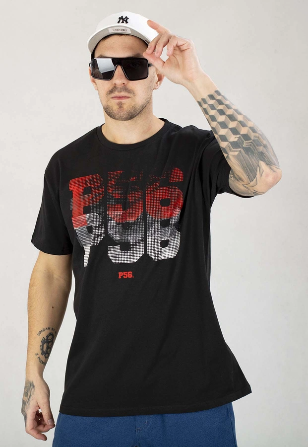 T-shirt Dudek P56 Shadow czarny