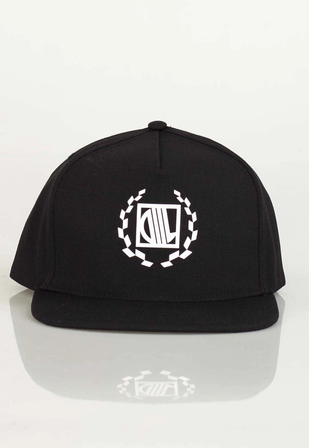 Czapka Snapback Diil Laur Sito czarno biała