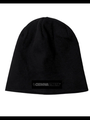 Czapka Ciemna Strefa Napis czarna