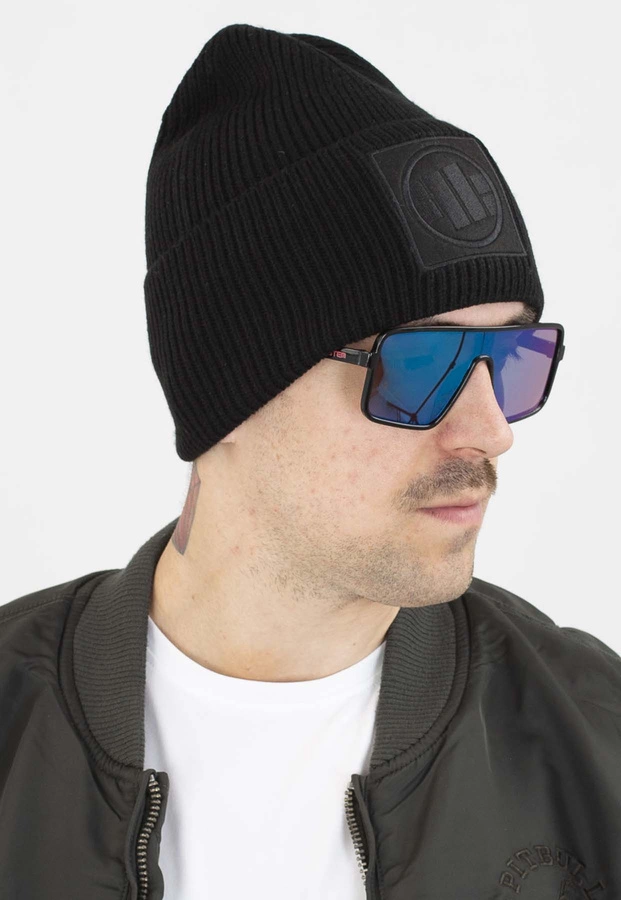 Czapka Zimowa Pit Bull Logo Single Layer Cuff black