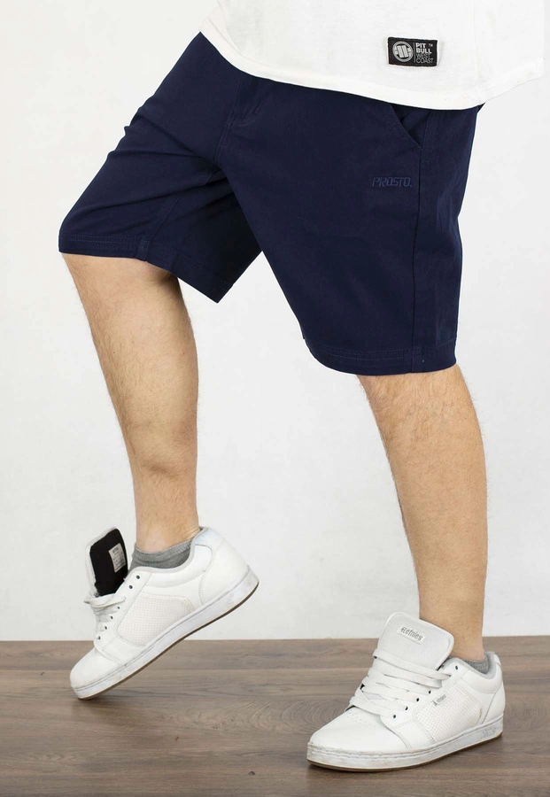 Spodenki Prosto Chinos Casual niebieskie